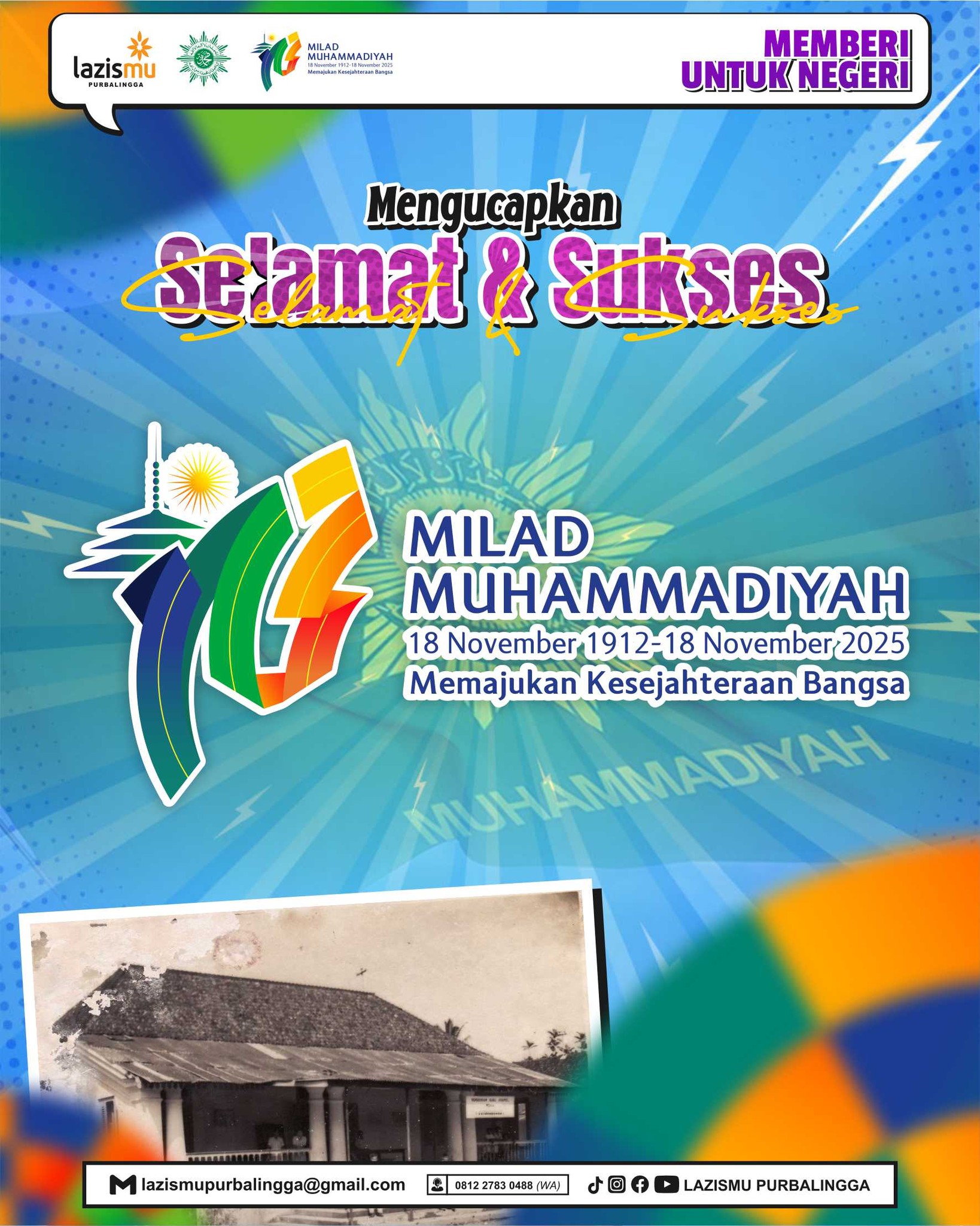 Milad Muhammadiyah ke-113